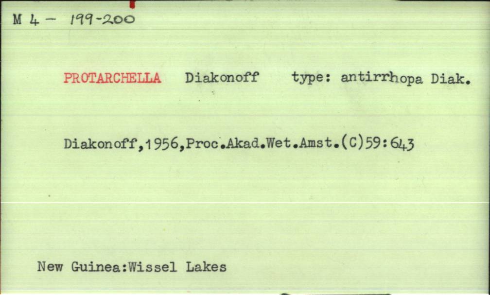 front of card